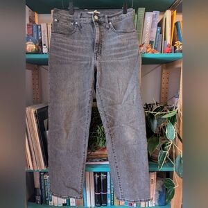 Madewell The Petite Perfect Vintage Jean in Banner Wash Black